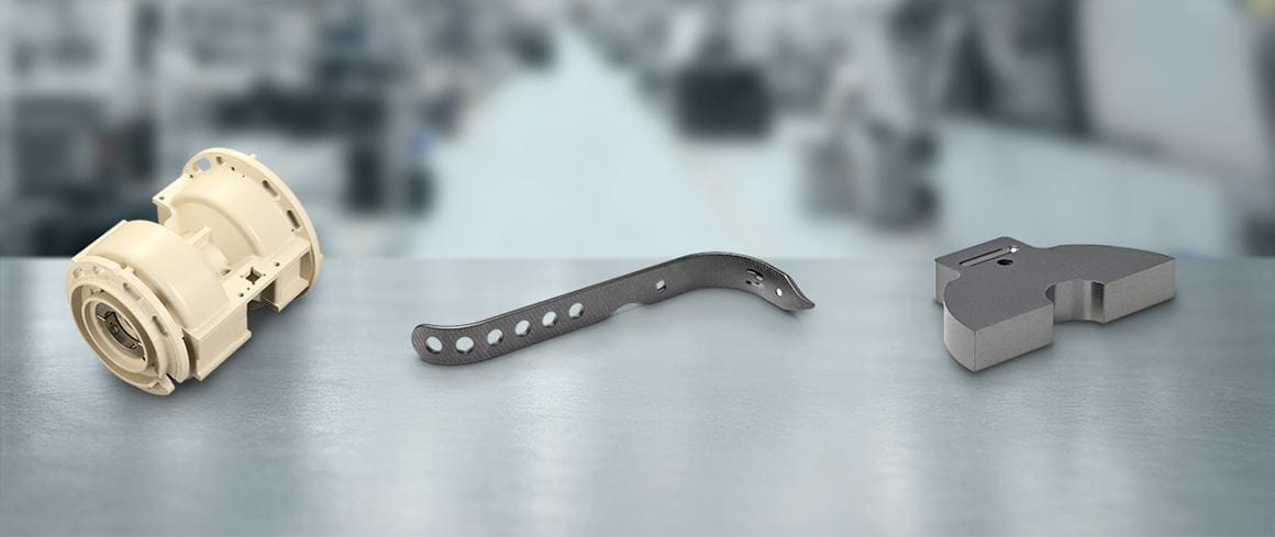 Three near net shape applications
